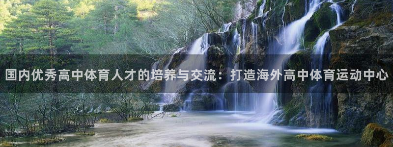 国内优秀高中体育人才的培养与交流：打造海外高中体育运动中心